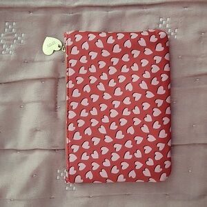 IPSY Heart Print Empty Cosmetic Bag